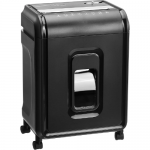 12-Sheet Capacity, Credit Card & CD Shredder with casters