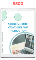 5 hrs group coaching and instruction