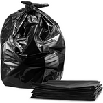 55 Gallon Trash Bags Heavy Duty, Extra Large Black Outdoor Trash Bags, Heavy Duty Trash Can Liners, Contractor Bags 60, 55, 50 Gallon Trash Can Liner Capacity