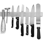 Modern Innovations 16 Inch Stainless Steel Magnetic Knife Bar - Use as Knife Holder, Knife Rack, Knife Strip, Kitchen Utensil Holder and Tool Holder
