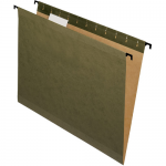 Pendaflex SureHook Reinforced Hanging Folders, Letter Size, Standard Green, 20 per Box (6152 1/5)